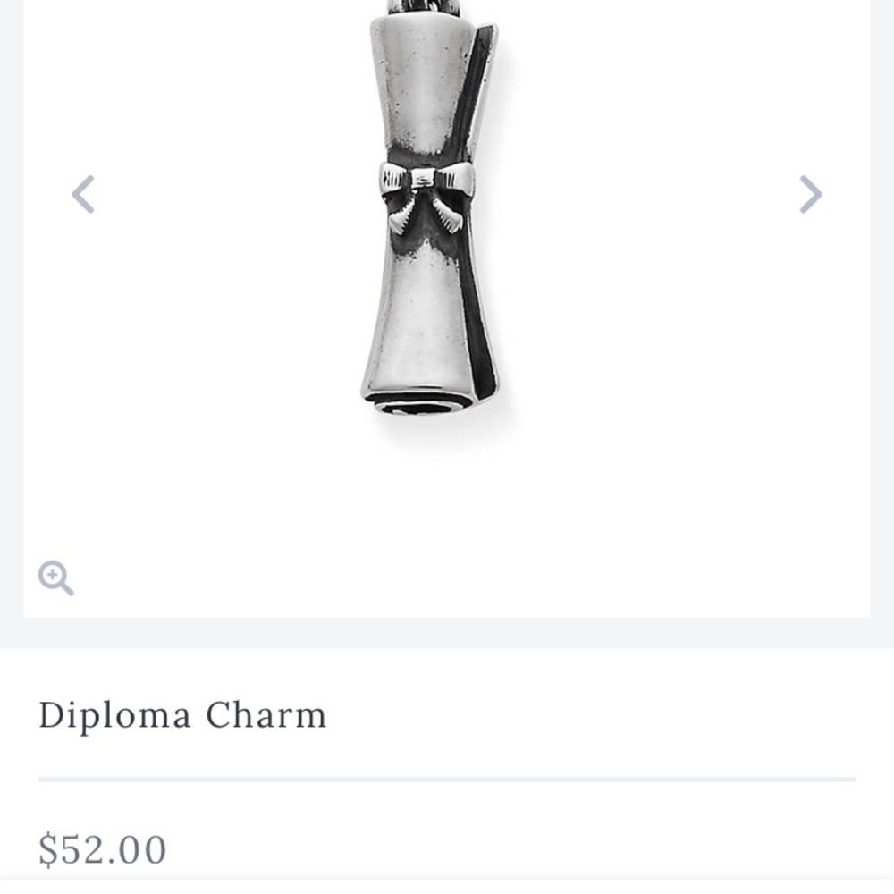 James Avery Diploma Charm